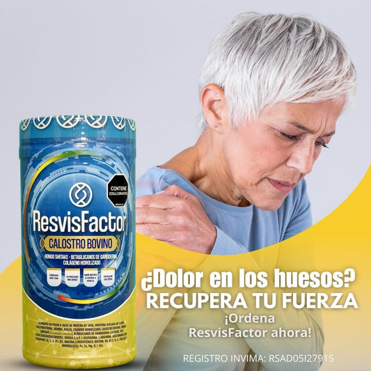 CALOSTRO BOVINO RESVISFACTOR x3  REFUERZA TU CUERPO