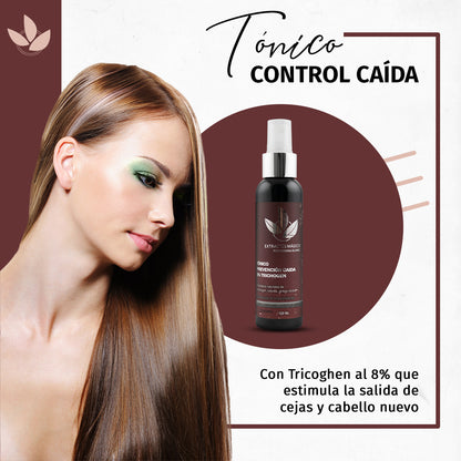 CONTROLA LA CAIDA DEL CABELLO  TONICO CAPILAR