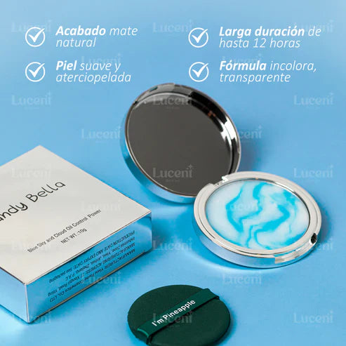 Candy Bella® | Gel prensado para control de grasa facial